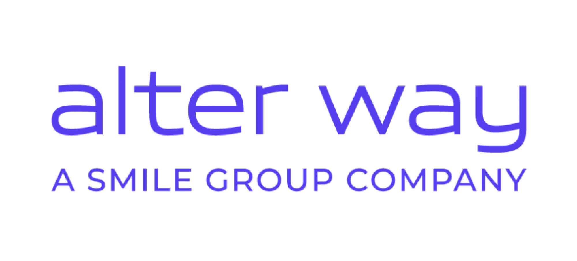 Alter way logo Alter way a smile group compagny